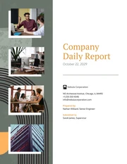 Modern Company Daily Report - Página 1