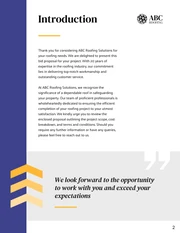 Roofing Bid Proposal Template - Pagina 2