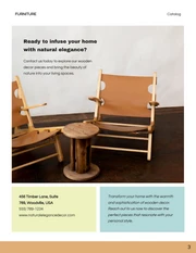 Brown Wood Elegant Furniture Catalog - Página 3