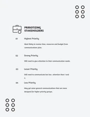 Grey And Black Simple Modern Rustic Corporate Communication Plans - Página 5