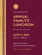 Light Beige Classic Retro Bridal Luncheon Invitation - Pagina 6