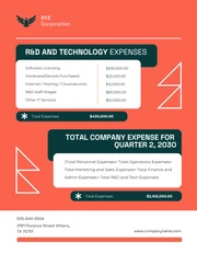Green And White Simple Expense Report - Página 5