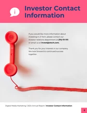 Company Annual Report Template - Página 8