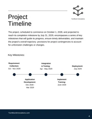 Simple White And Blue Project Proposal - Página 4