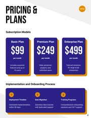 Software as a Service (SaaS) Proposal - Página 4