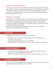 Simple Red Corporate NDA Contract - صفحة 2