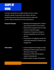 Dark Orange and Blue Design Proposal - صفحة 3