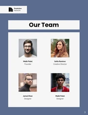 Simple Blue Unsolicited Service Proposal - Página 3