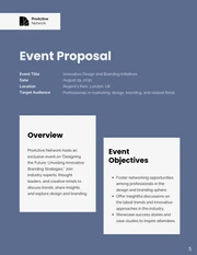 Simple Blue Unsolicited Service Proposal - Página 5