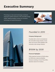 Business Investment Proposal - Página 2