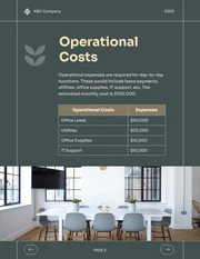 Dark Green And Brown Clean Budget Plan - Página 3