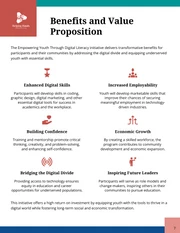 Nonprofit Program Grant Proposal - Seite 7