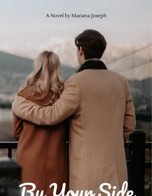 Free  Template: Capa de livro de romance fotográfico simples