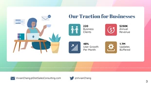 Consulting Pitch Deck - Página 3