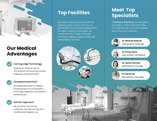 Gradient Blue And Green Minimalist Medical Tri-fold Brochure - Pagina 2