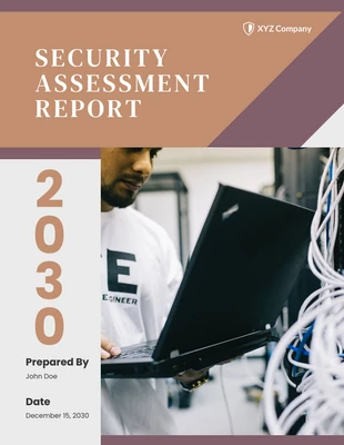 Free  Template: Informe de evaluación de seguridad