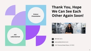 Geometric Green and Purple Science Presentation - Página 5