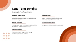 Simple Orange and White Health Presentation - Pagina 5