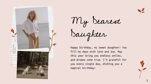 Pink Pastel Birthday Scrapbook Presentation - صفحة 2
