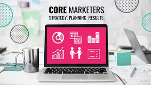 business  Template: Pitch Deck de marketing para clientes