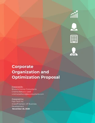 Business Consulting Proposal Template
