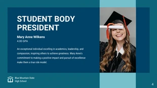 Green and Blue Graduation Presentation - Seite 4