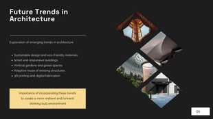 Black Gold Minimalist Architecture Presentation - Página 5
