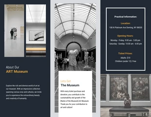 Art Museum Brochure - صفحة 2