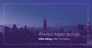 business  Template: Banner do LinkedIn do Indigo Corporate Professional