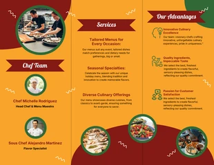 Holiday Catering Menu Brochure - Página 2