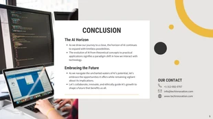 Grey And Yellow Minimalist Technology Presentation - Pagina 5