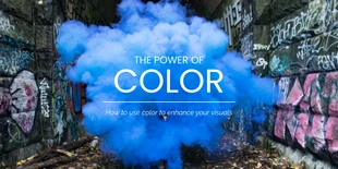 Free  Template: Il potere del colore