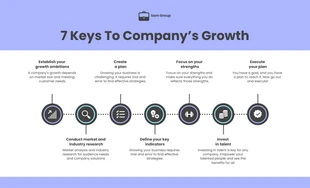 business  Template: Infográfico horizontal