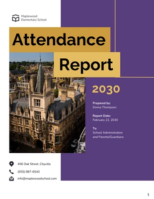 premium  Template: Reporte de asistencia