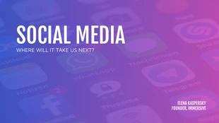 business  Template: Keynote aziendale gradiente