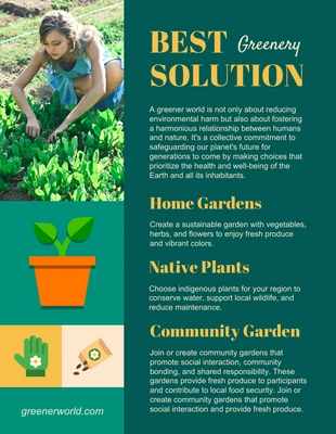 Free  Template: Infográfico de ambiente de solução de colagem de fotos moderna verde escuro