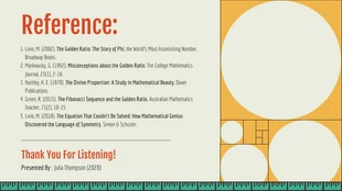 Colorful Golden Ratio Pattern Math Presentation - Página 5