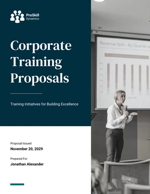 business  Template: Propuestas de Formación Corporativa
