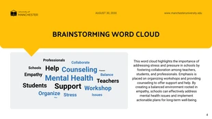 White And Blue Modern Professional Problem Statement Brainstorm Presentation - Pagina 4