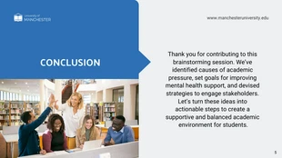 White And Blue Modern Professional Problem Statement Brainstorm Presentation - Pagina 5