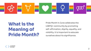 Colorful Minimalist Modern Pride Presentation - Página 2