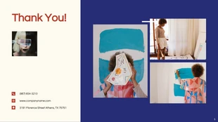 Modern Red and Blue Creative Presentation - page 5