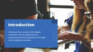 Simple Blue Group Project Education Presentation - Seite 3