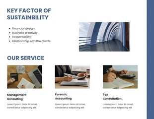 Professional Corporate Blue Plans Work - Página 3