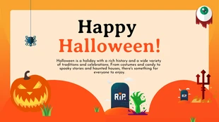 Yellow Orange Halloween Presentation - Página 5