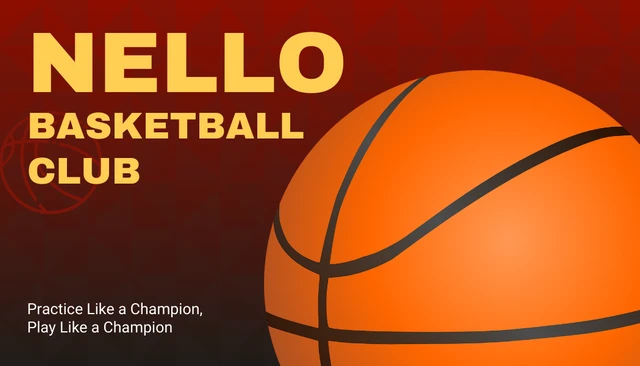 Red And Black Modern Trainer Basketball Sport Business Card - Seite 1