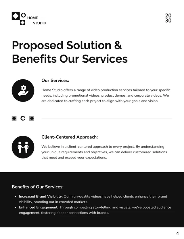 Video Production Proposal Template - Pagina 4