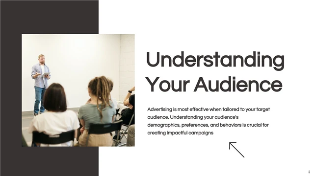 Modern Black Advertising Presentations - Seite 2