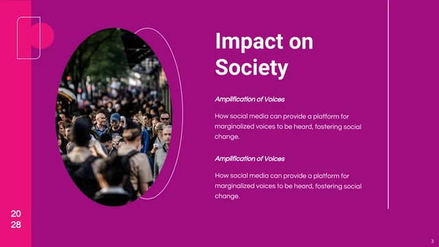 Modern Line Social Media Presentation - Pagina 3
