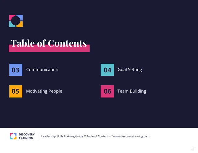 Leadership Skills Training Guide eBook - page 2